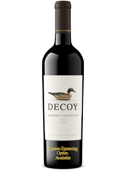 DECOY CABERNET SAUVIGNON - CUSTOM ENGRAVED                                                                                      