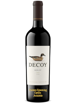 DECOY MERLOT - CUSTOM ENGRAVED     