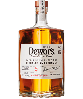 DEWARS DOUBLE DOUBLE 21 YEAR OLD MI