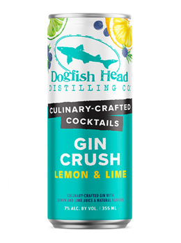 DOGFISH HEAD LEMON AND LIME GIN CRU