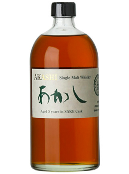 EIGASHIMA DISTILLERY 5 YEAR OLD WHITE OAK SAKE CASK SINGLE MALT WHISKY - 750ML