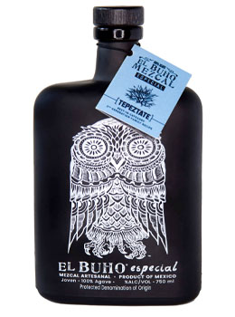 EL BUHO MEZCAL ESPECIAL TEPEZTATE -