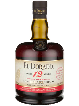 EL DORADO RUM 12 YEAR OLD - 750ML                                                                                               