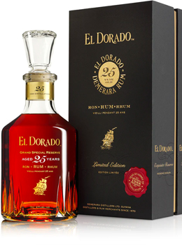 EL DORADO RUM 25 YEAR OLD