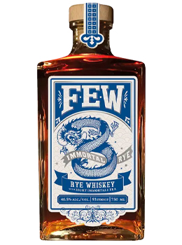 FEW WHISKY RYE WHISKEY - 750ML IMMORTAL RYE                                                                                     