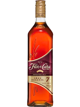 FLOR DE CANA 7 YEAR OLD RESERVE RUM - 750ML                                                                                     