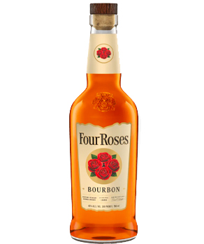 FOUR ROSES BOURBON - 750ML 80 PROOF                                                                                             