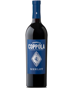 FRANCIS FORD COPPOLA DIAMOND COLLECTION BLUE LABEL MERLOT - 750ML