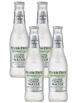 FEVER TREE CUCUMBER TONIC WATER - 200ML - 4 PACK