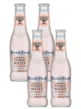FEVER TREE AROMATIC TONIC WATER - 200ML - 4 PACK                                                                                