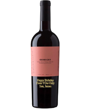 GEHRICKE RUSSIAN RIVER ZINFANDEL - 