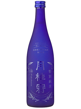 GEKKEIKAN TOKUBETSU JUNMAI BLUE SAKE - 720ML