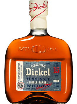 GEORGE DICKEL 15 YEAR OLD WHISKEY - 750ML