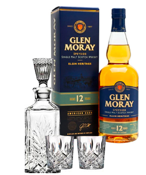 GLEN MORAY 12 YEAR OLD SINGLE MALT 