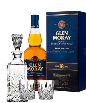 GLEN MORAY 18 YEAR OLD SINGLE MALT 