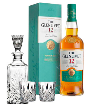 GLENLIVET SCOTCH SINGLE MALT - 750M
