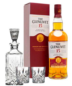 GLENLIVET SCOTCH SINGLE MALT - 750M