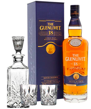 GLENLIVET SCOTCH SINGLE MALT - 750M