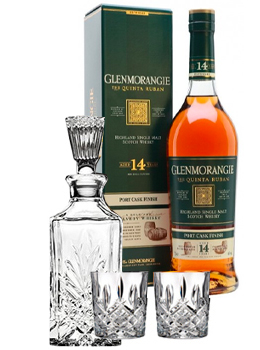 GLENMORANGIE QUINTA RUBAN 14 COLLABORATION GIFT SET