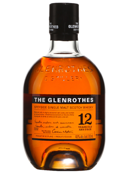 GLENROTHES SINGLE MALT SCOTCH - 750ML 12 YEAR OLD