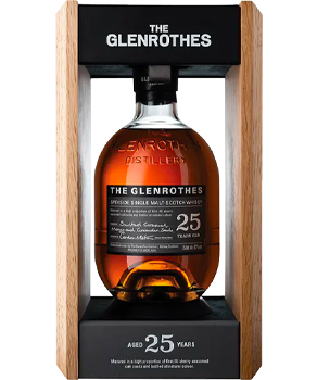 GLENROTHES SINGLE MALT SCOTCH - 750ML 25 YEAR OLD