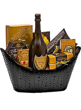 Golden Celebration Champagne Gift Basket
