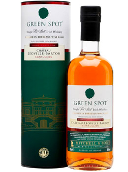 GREEN SPOT IRISH WHISKEY FINISHED IN CHATEAU LEOVILLE BARTON CASK                                                               