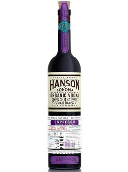 HANSON OF SONOMA VODKA ORGANIC ESPRESSO - 750ML                                                                                 