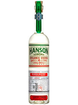 HANSON OF SONOMA VODKA ORGANIC HABANERO - 750ML                                                                                 