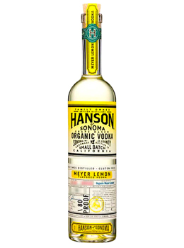 HANSON OF SONOMA VODKA ORGANIC LAYER LEMON - 750ML                                                                              