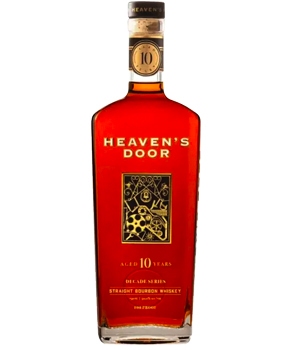 HEAVEN'S DOOR DECADE SERIES 10 YEAR OLD BOURBON WHISKEY - 750ML