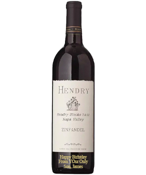 HENDRY NAPA VALLEY ZINFANDEL BLOCK 