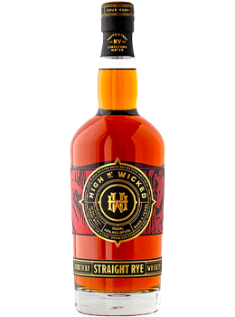 HIGH N WICKED 5 YEAR OLD KENTUCKY STRAIGHT BOURBON RYE WHISKEY - 750ML