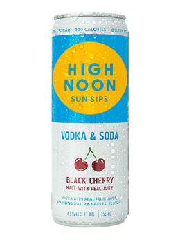 HIGH NOON HARD SELTZER BLACK CHERRY - 355ML 6 CANS