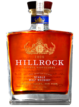 HILLROCK SINGLE MALT WHISKEY 96.4 PROOF - 750ML