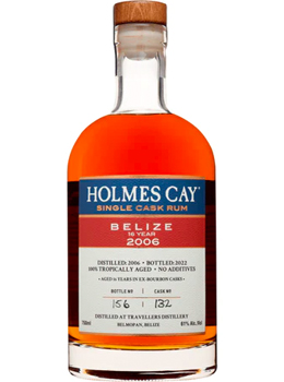 HOLMES CAY SINGLE CASK RUM 16 YEAR 