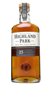 HIGHLAND PARK 25 YEAR OLD SINGLE MALT - 750ML                                                                                   