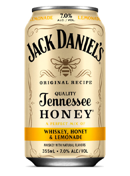 JACK DANIELS WHISKEY HONEY AND LEMO