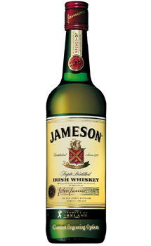 JAMESON IRISH WHISKEY CUSTOM ENGRAVED