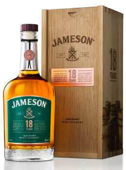 JAMESON IRISH WHISKEY 18 YEAR OLD -