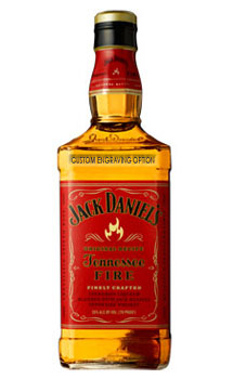JACK DANIEL'S TENNESSEE FIRE - 750ML - CUSTOM ENGRAVED                                                                          