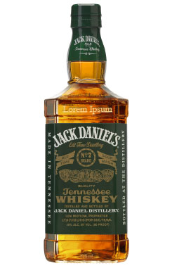 JACK DANIEL'S WHISKEY GREEN LABEL -