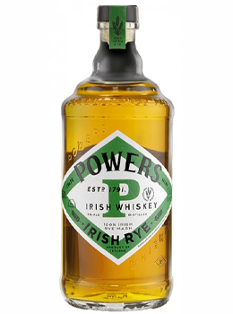 JOHN POWERS RYE IRISH WHISKEY - 750