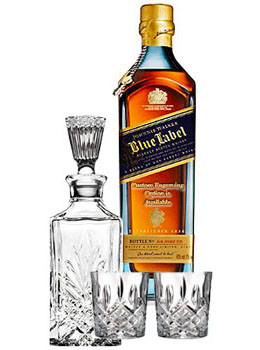 JOHNNIE WALKER BLUE LABEL SCOTCH 75