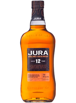 JURA SINGLE MALT SCOTCH 12 YEAR OLD - 750ML                                                                                     