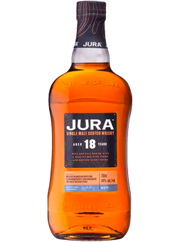 JURA SINGLE MALT SCOTCH 18 YEAR OLD - 750ML                                                                                     