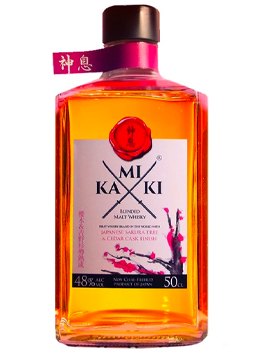 KAMIKI BLENDED MALT SAKURA TREE AND CEDAR CASK FINISH WHISKY - 750ML