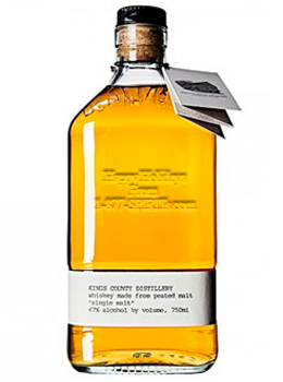 KINGS COUNTY WHISKEY SINGLE MALT - 750ML CUSTOM ENGRAVED