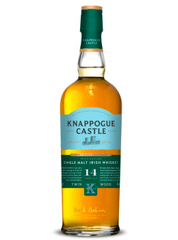 KNAPPOGUE CASTLE IRISH WHISKY SINGLE MALT 14 YEAR TWIN WOOD