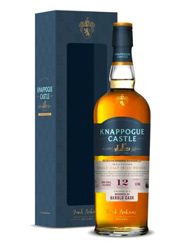 KNAPPOGUE CASTLE IRISH WHISKY SINGLE MALT BAROLO CASK FINISH - 750ML                                                            